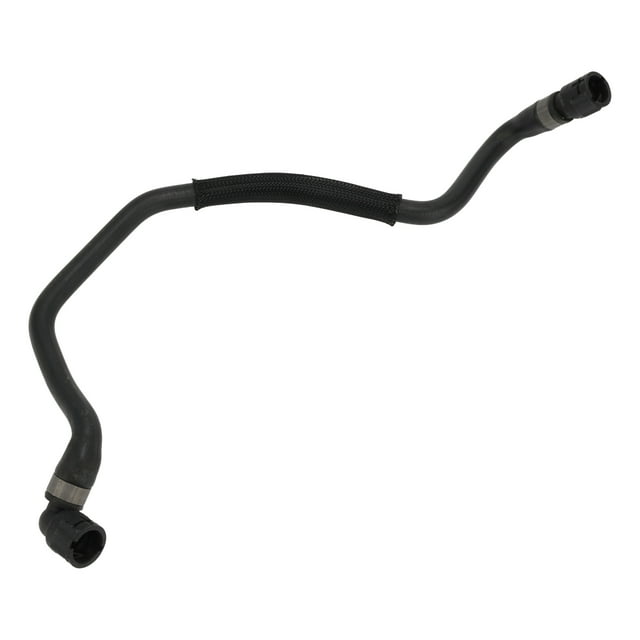 Manguera de radiador Unique Bargains para BMW F02 Series 760Li 2010-2015 V12 6.0L No.17127591091 Manguera de refrigerante de goma negra 1 Pc