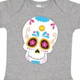 thumbnail image 4 of Inktastic Sugar Skull Blue Boys or Girls Baby Bodysuit, 4 of 5