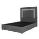 thumbnail image 1 of Box Base Cama Matrimonial + Cabecera Bora Gris, 1 of 8