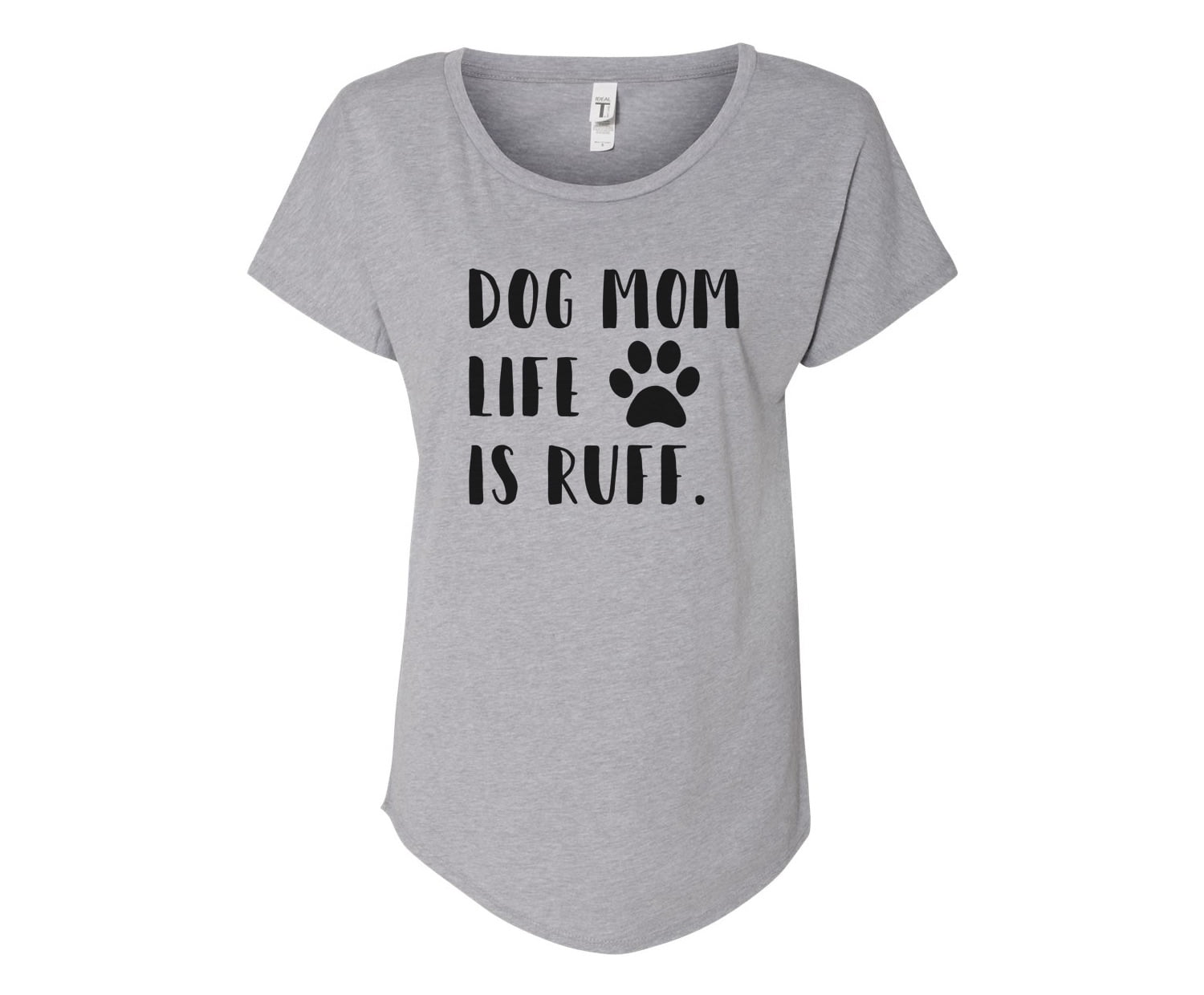 Life is Ruff Take A Puff Womens Basic Short Sleeve Top Crew Neck T-Shirts 
