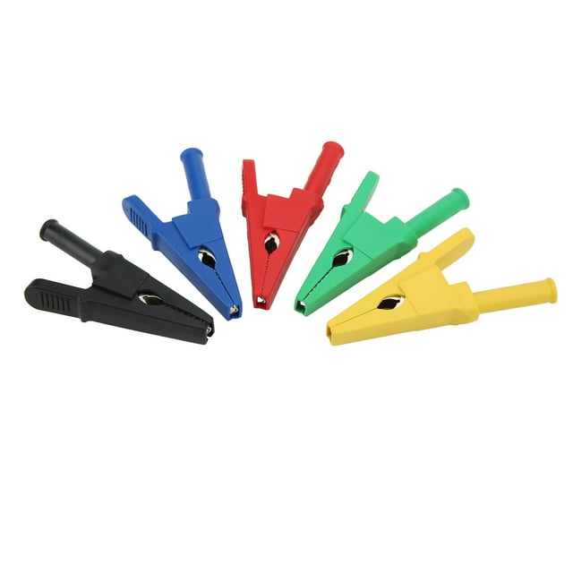 Clips de Test Électriques, Mini Clips de Pince de Test Électrique Sûrs Fiables pour Circuit Électrique Expérimental