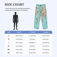 thumbnail image 4 of Balery World Travel Line Icons Map Pantalones de pijama para hombre, pijama ultraligero, pantalón de descanso-Small, 4 of 6