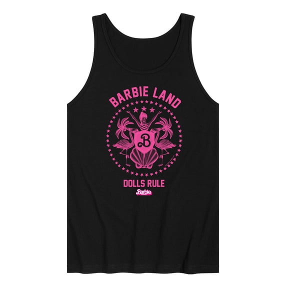 Barbie the Movie - Barbie Land - Dolls Rule - Men's Jersey Tank Top