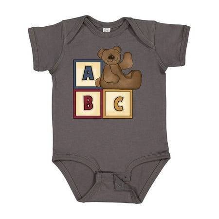 

Inktastic ABC BEAR Gift Baby Boy Bodysuit