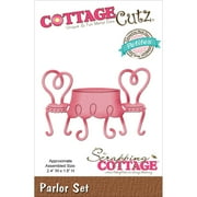 CottageCutz Petites Die 2.4 Inch X 1.6 Inch-Parlor Set