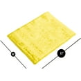 thumbnail image 3 of Smart Design Smart Cloth with Odorless Rayon Fibers - Non-Scratch and Ultra Absorbent - Dual Soft Sides - Cleaning, Dishes, Stains - Kitchen 11 x 8.5 Inch - Yellow, 3 of 7