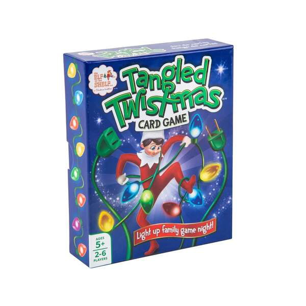 Elf On The Shelf Tangled Twistmas Card Game Walmart com