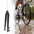 thumbnail image 1 of Horquilla rígida de 27,5 pulgadas, horquilla rígida para de montaña de 26 pulgadas, horquilla delantera de aleación de aluminio ligera para DYNWAVEMX Horquillas para bicicleta de montaña, 1 of 8