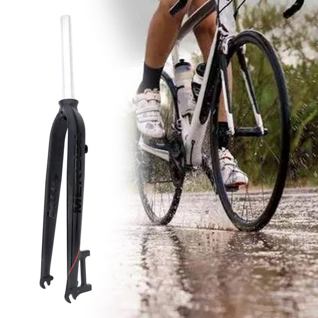 Horquilla rígida de 27,5 pulgadas, horquilla rígida para de montaña de 26 pulgadas, horquilla delantera de aleación de aluminio ligera para DYNWAVEMX Horquillas para bicicleta de montaña