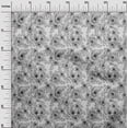 thumbnail image 3 of oneOone Cotton Silk Gray Fabric Floral Fabric For Sewing Printed Craft Fabric By The Yard 42 Inch Wide, 3 of 4