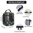 thumbnail image 6 of Black Cat Moonlight Lunch Bag Portable Thermal Lunch Box for Men and Women, 6 of 6