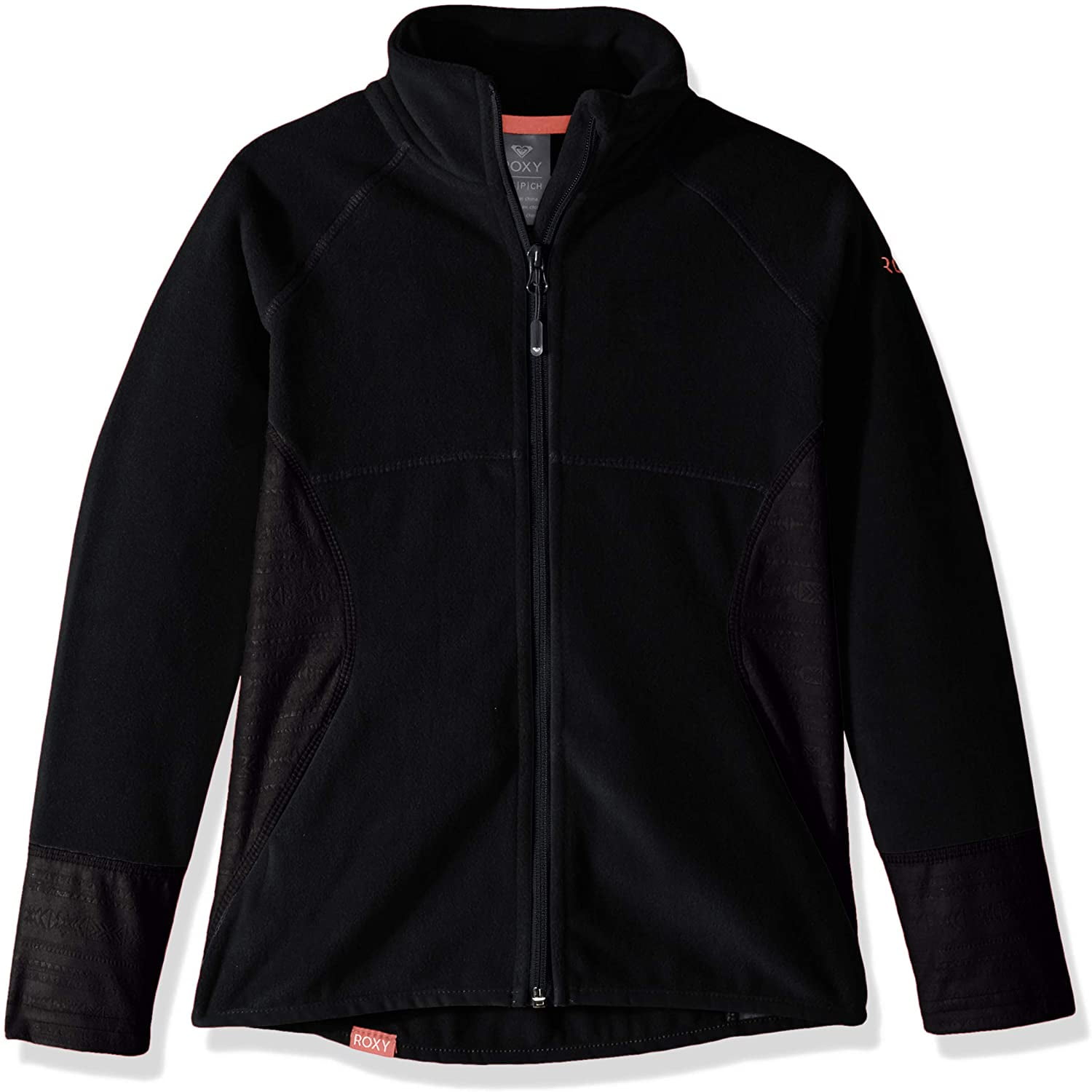 ROXY Girls Little Harmony Zip-up Fleece Sweatshirt