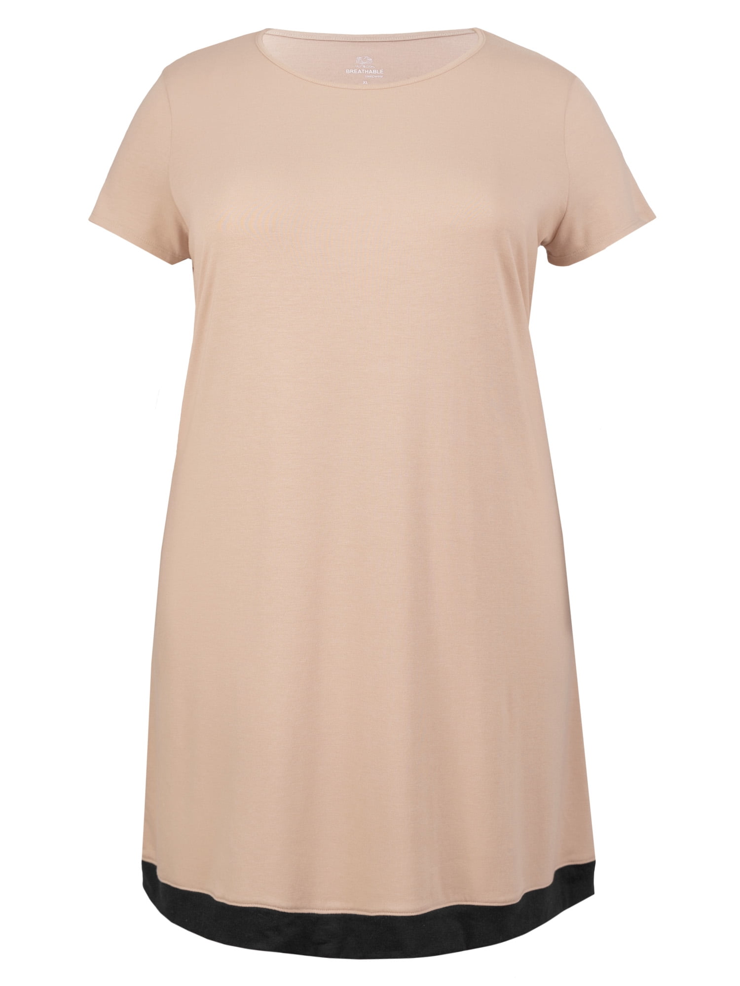 Fruit of the Loom Women's Soft and Breathable Pajama Sleepshirt, Sizes S-5X
