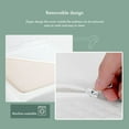 thumbnail image 6 of Tenang CertiPUR-US Gel Memory Foam Mattress, White, Full, 6 of 9