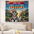 thumbnail image 2 of I Like Fishing, and my Shih Tzu, and Maybe 3 People. Happy Father's Day Tapestry Lion Dog Lover Gifts Wall Hanging Backdrop Home Decor - 00004, 2 of 5