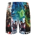thumbnail image 6 of Ghostbusters Movie Men's Beach Shorts Swim Trunks Casual Quick Dry Board Shorts Swimwear with Mesh Lined and Pockets, 6 of 8