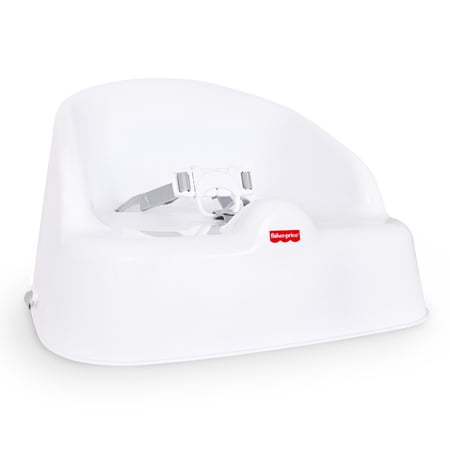 Fisher-Price Toddler Booster Seat with Adjustable Straps and Safety Harness for Indoor Use