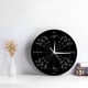 thumbnail image 4 of Reloj de pared redondo de 30 cm, sin tictac, con fórmula matemática, de cuarzo, para niños. Eje X Y, 4 of 9