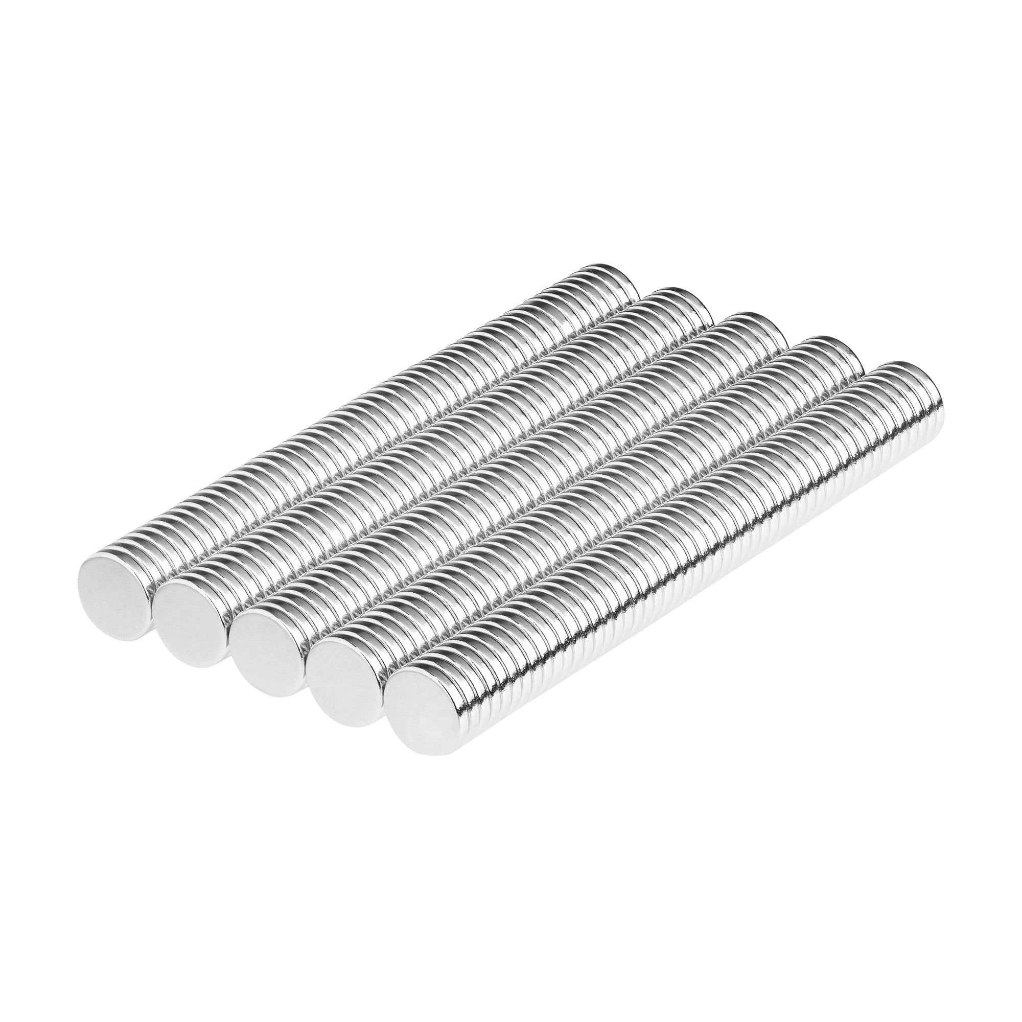 1/2 x 1/4 x 1/32 Inch Neodymium Rare Earth Block Magnets N52 100 Pack 