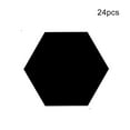 thumbnail image 3 of Inicio Etiqueta de la pared Exquisito Habitaciones creativas Decoraciones Decoración de la habitación Decoración estética Fondo Pegatinas Espejo Superficie Calcomanía Negro 24 Piezas Eigraketly HA047858-01B, 3 of 7