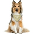 thumbnail image 3 of Big Sister Dog Bandana, Light Yellow Dog Bandana, Pet Dog Scarf Accessories, Pet Dog Triangle Scarf, Dog Bandana for Small Medium Dogs, Baby Announcement Dog Bandana, Pet Scarf (M), 3 of 4