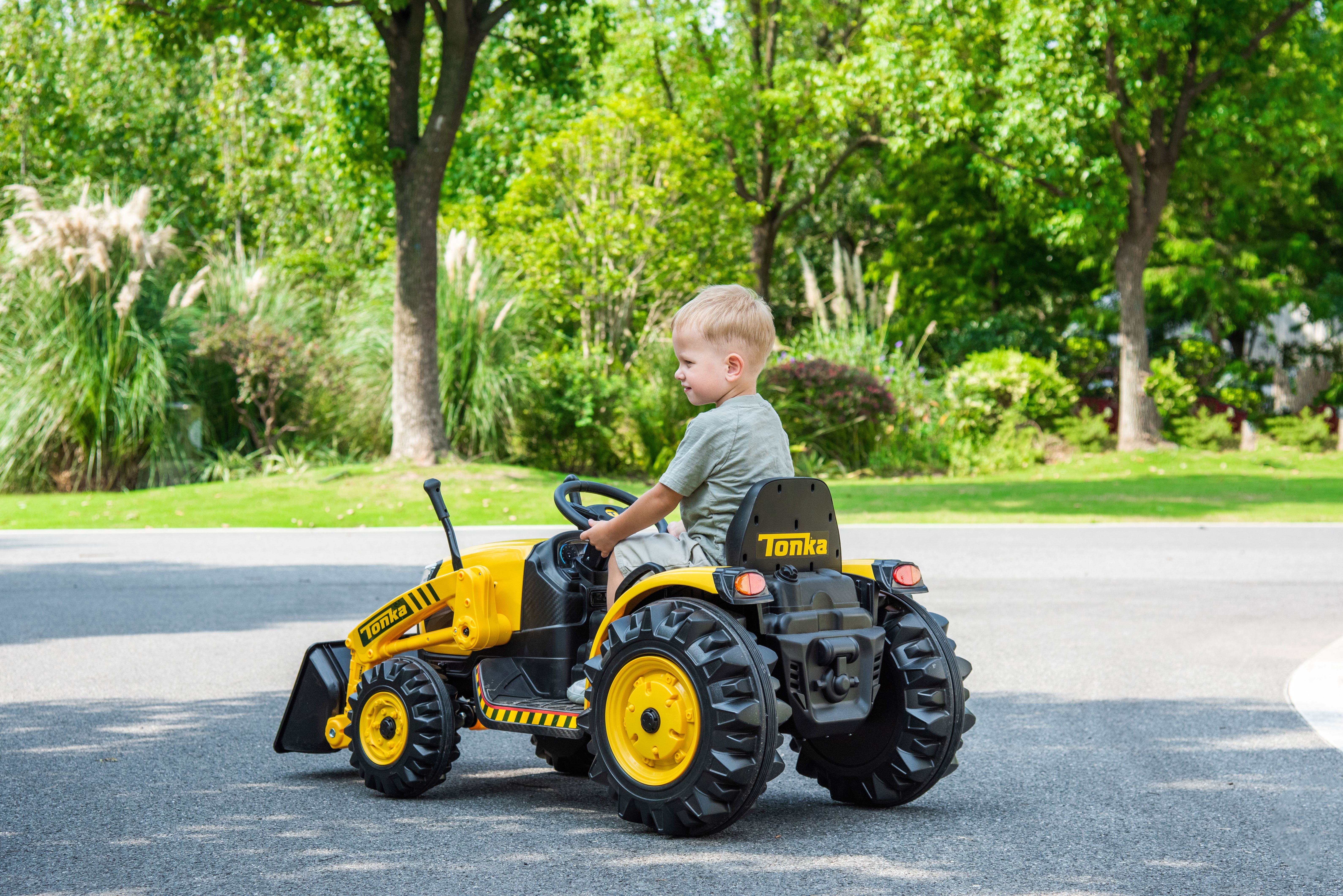 Tonka Construction Tractor 12V by Best Ride on Cars