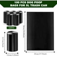 thumbnail image 7 of Dog Waste Bags 100 Pcs, Dog Waste Can Liners for 5L Dog Poop Trash Can Outside, 5 Pack Dog Poop Bags Rolls, Dog Poop Bags for Outdoor, Poop Bags for Dogs (100 PCS), 7 of 7