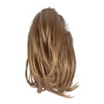 thumbnail image 1 of Extension de Queue de Cheval Courte Irrégulière pour Cheveux Ondulés (Jaune), 1 of 8