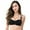 Black, variant on Varsbaby Sexy lace Bra Half Cup Push Up UnderwearThin Cotton Women Bras