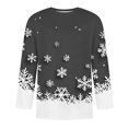 thumbnail image 3 of Camisas de Manga Larga para Hombres Imprimir Casual Cuello Redondo Blusa de Manga Corta, Camisas de Lino para Hombres, 3 of 5