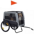 thumbnail image 1 of PawHut Dog Bike Trailer, Dog Cart for Bicycle with Support Feet, 1 of 10