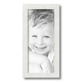 thumbnail image 2 of ArtToFrames 7" x 16" Soft White Picture Frame, 7x16 inch White MDF Poster Frame (WOM-5179),  Pack, 2 of 8