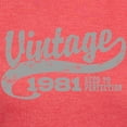 thumbnail image 3 of CafePress - Vintageaged1981c Women's Deluxe T Shirt - Womens Tri-blend T-Shirt, 3 of 4