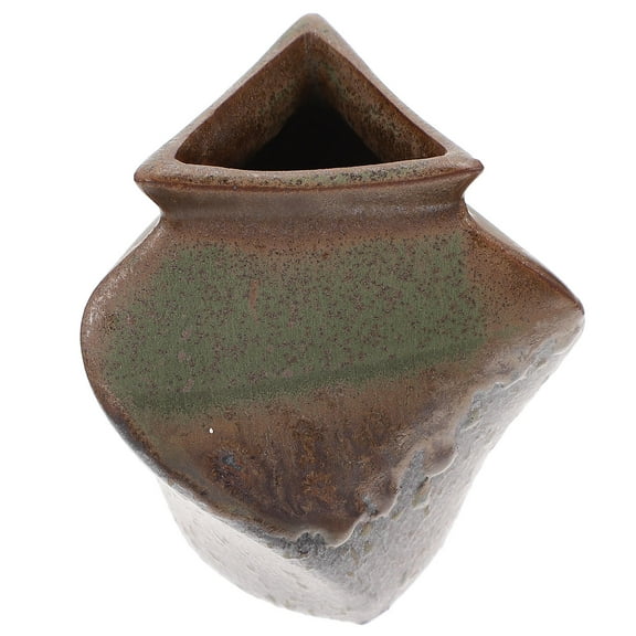 FRCOLOR  Retro Decor Flowers Vintage Ceramic Vase Chic Creative Shaped