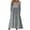 Gray, variant on Kaemgyyd Women's Casual Dress with Pockets Loose Long Sleeve A-Line Maxi Dresses Flowy Stripe Pleated Fall Clothing