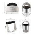 thumbnail image 2 of JANDEL 4pcs/set Outils de Cuisson Biscuit Faisant le Moule Mélangeur en Acier Inoxydable Fouet Outil de Pâte à Racler en Acier Inoxydable, 2 of 9