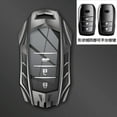 thumbnail image 6 of For Toyota Key Fob Cover,Metal Key Case for 2021-2022 Venza,Camry RAV4 Prime,Sienna, 2019-2022 Land with keychain, 6 of 15