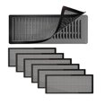 thumbnail image 1 of Fundas de ventilación magnéticas Xiesaip de 4 x 10 cm, negras (6 unidades), 1 of 6