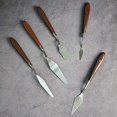 thumbnail image 3 of 5pcs/set Cake Cream Spatula Stainless Steel Icing Spatula Pastry Tool for Baking Cake Decorating Scraper Set Cream Toner Tool, 3 of 5
