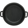 thumbnail image 5 of 3 in 1 Pre-Seasoned Cast Iron Dutch Oven, Outdoor Camping Deep Pot, 5 Quart. Cover As A Skillet with Ribbed Bottom Design. With 1PC Iron Pot Rack, 1PC Lid Lifter., 5 of 9