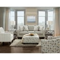 thumbnail image 2 of Southern Home Furnishings Vandy Heather Transitional Polyester Sofa in Greige, 2 of 8
