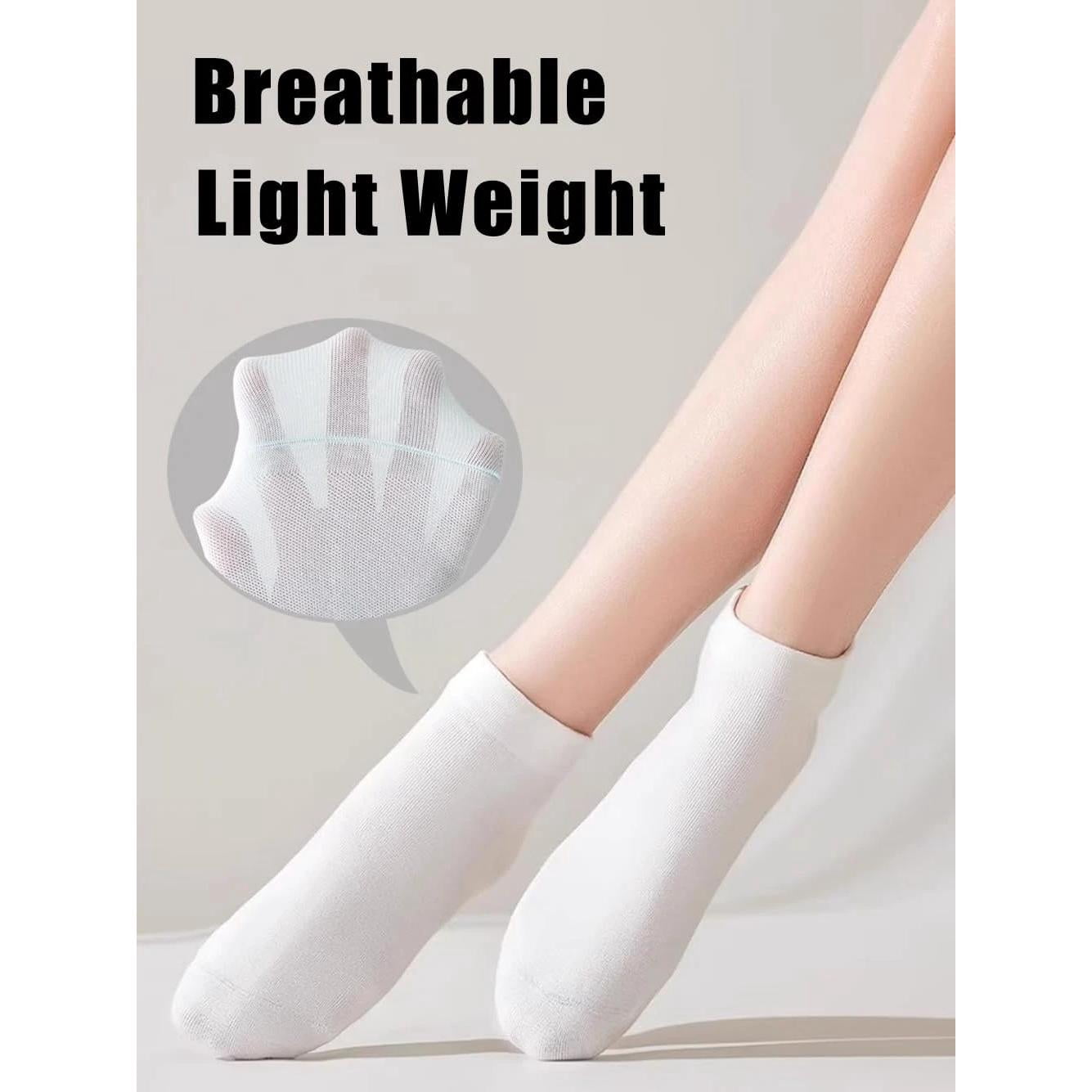 14 Pairs Thin Womens Ankle Socks, Running Low Cut Short Athletic Pack of Socks f