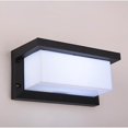 thumbnail image 2 of Luz de pared exterior LED de 18w con sensor de movimiento Luz de pared exterior impermeable moderna 3000k Lámpara de aplique LED blanca cálida Ip65 a prueba de agua 1260lm,11 Feliz Sencillez, 2 of 5