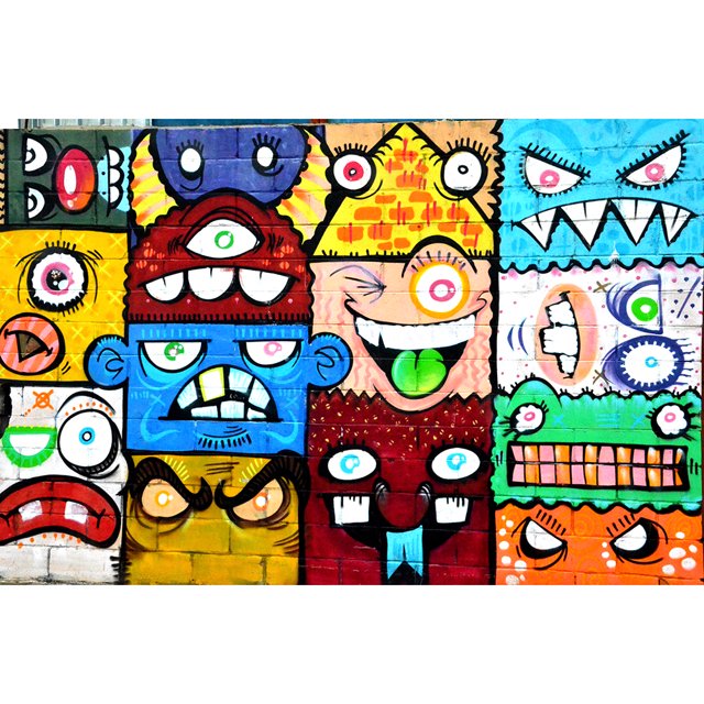 Cuadros Decorativos 1000 piezas DIY rompecabezas de papel Graffiti imagen juguetes habitación decoración regalos Wdftyju embutido en tela