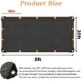 thumbnail image 2 of 90% Shade Cloth for Garden Durable Mesh Tarp with Grommets, Sunblock Net for Patio for Plants Greenhouse Outdoor Pergola Sun Shade Neting for Chicken Coop Cover, 2 of 8