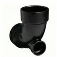 thumbnail image 3 of 3" x 3" x 2" Hub ABS DWV 90° Elbow with Low Heel Inlet, 3 of 4