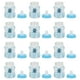 thumbnail image 5 of 12 bonitas botellas rellenables de plástico para dulces y bombones., 5 of 7