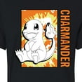 thumbnail image 3 of Pokémon - Tie Dye Charmander - Juniors Cropped Cotton Blend T-Shirt, 3 of 5