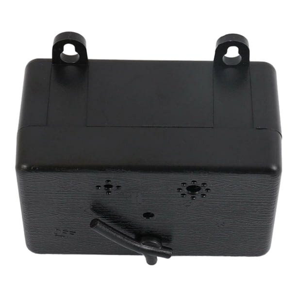 Disuasor Ultrasónico Ladridos 4 Niveles Ajustables 50 Pies Impermeable (negro)