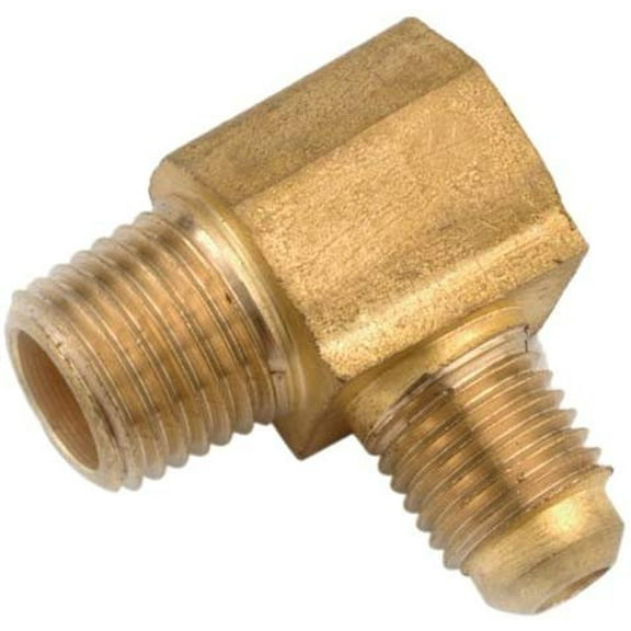 1/2" Flare x 1/2" Male Pipe Thread Brass Flare Elbow Lead Free Complia, Each